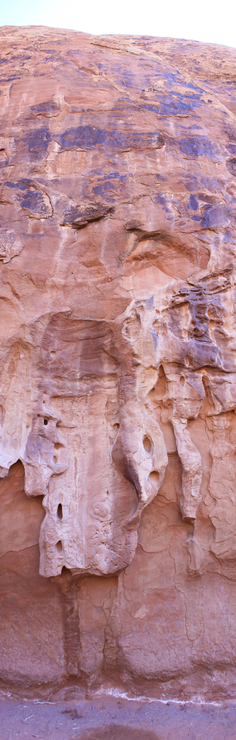 sandstone formations between Navajo and Partition Arches