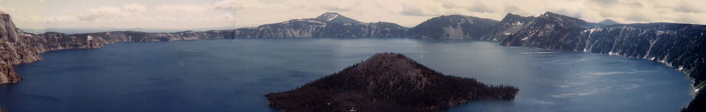 Watchman Overlook Crater Lake in 1982