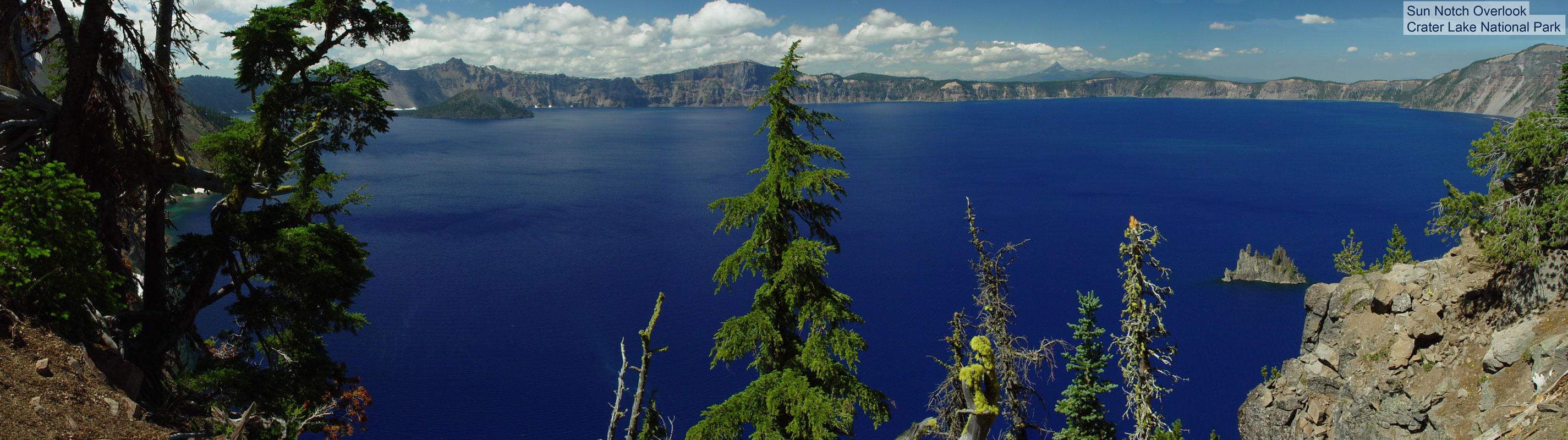 Crater Lake from Sun Notch