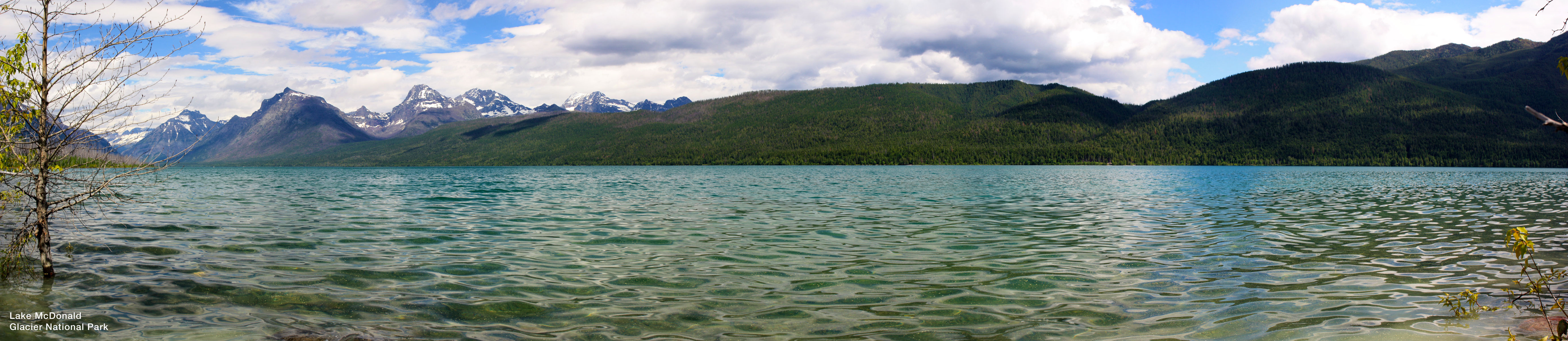 McDonald Lake at Glacier National Park
