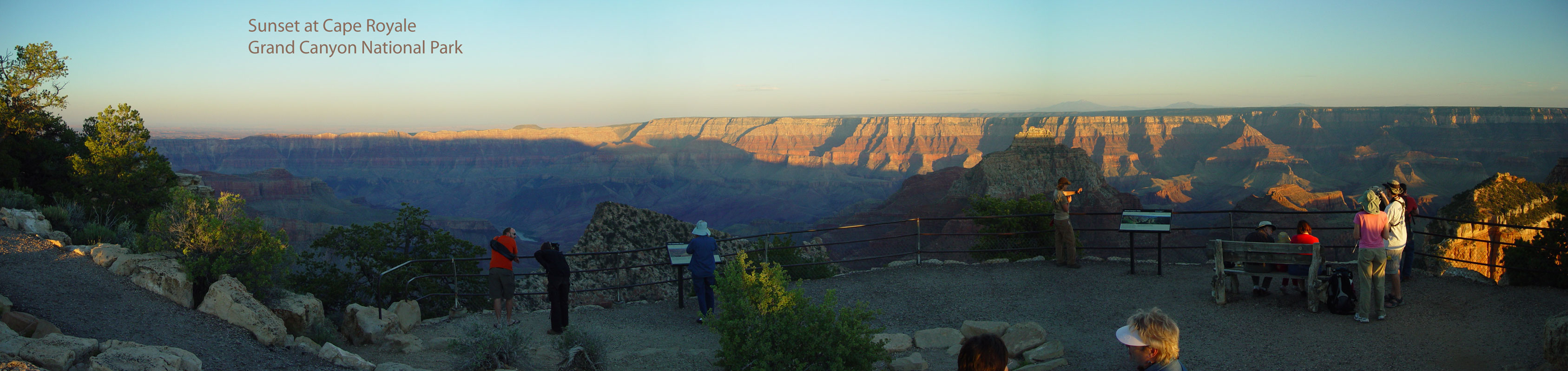 Sunset at Cape Royale Grand Canyon