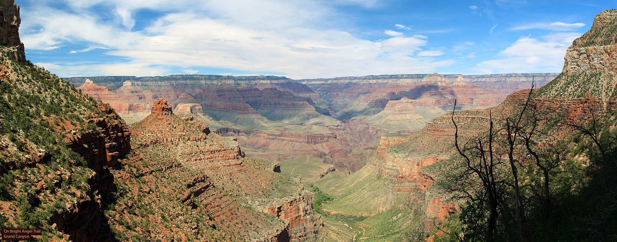 View from Bright Angel Trail