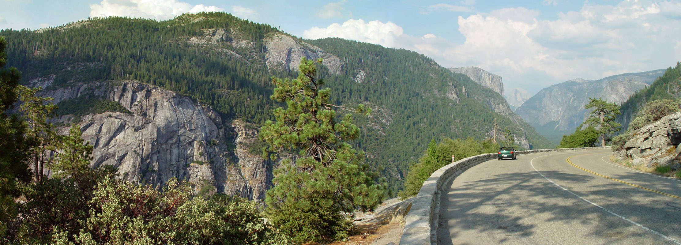 Yosemite, California near Tunnel View