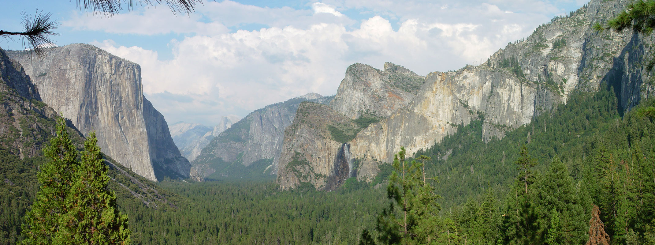 Yosemite, California from Valley View