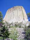 Devils Tower from start of Tower Trail