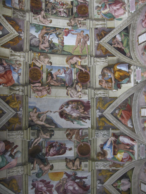 Sistine Chapel Ceiling -- Genesis 2
