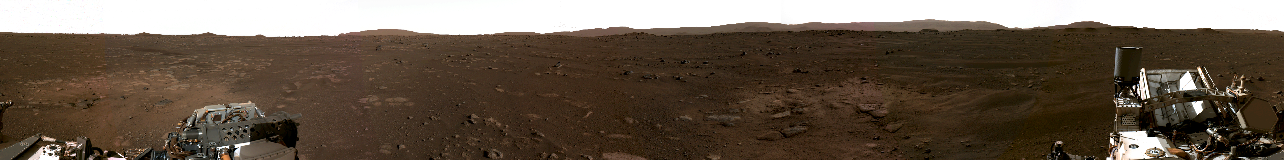 Mars 2020 Perseverance landing spot in Jezero Crater