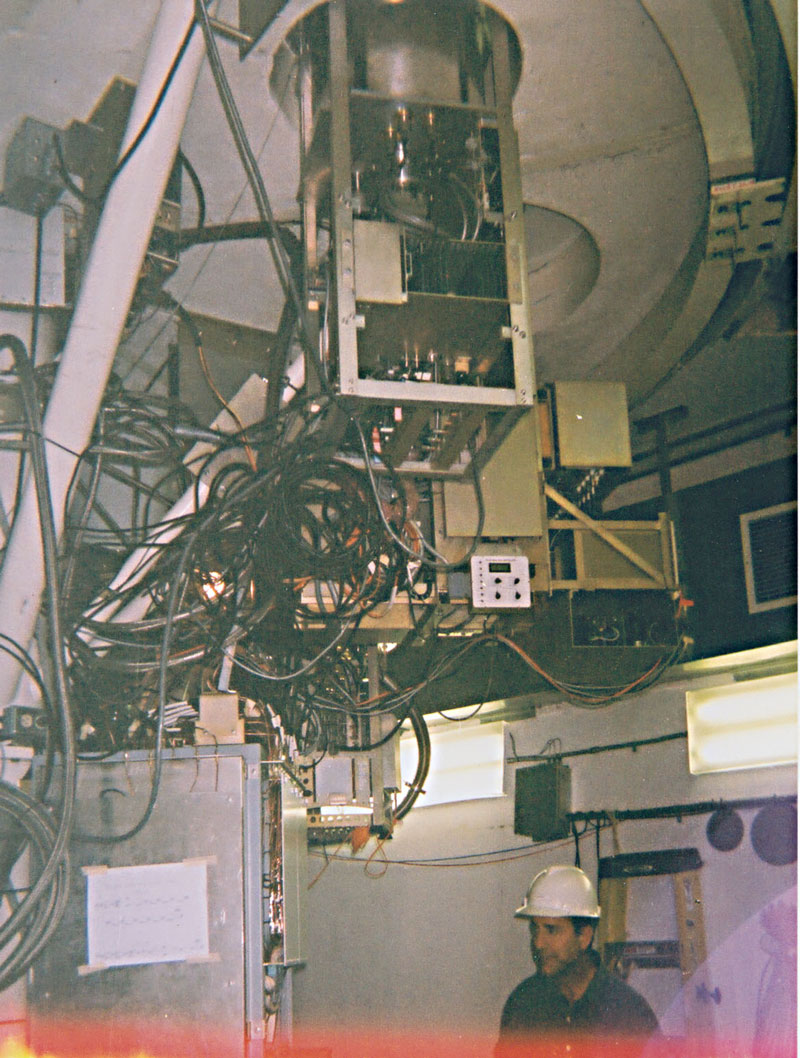 Receiver room of the GBT NRAO Green Bank