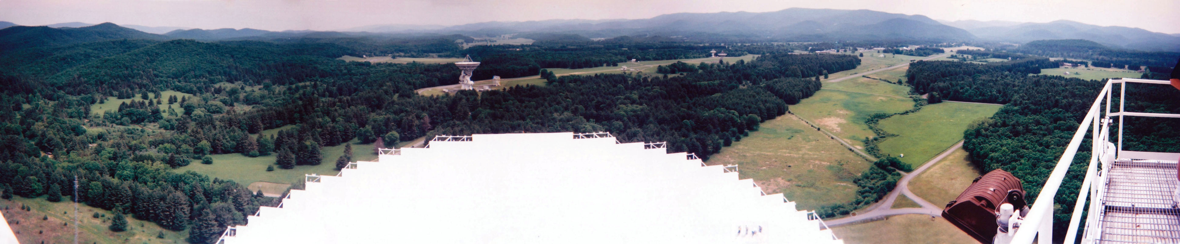 The view from the GBT NRAO Green Bank