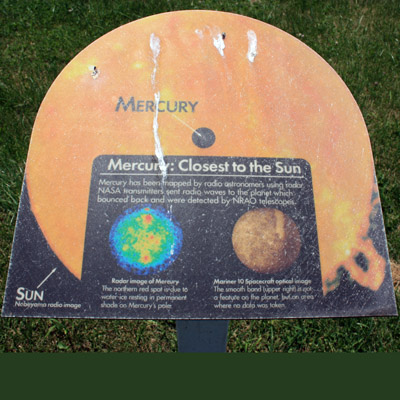 Mercury plaque NRAO Green Bank