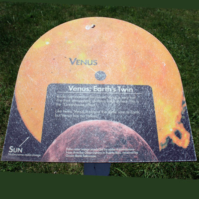 Venus plaque NRAO Green Bank