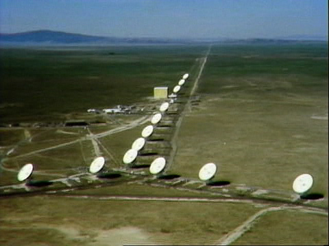 aerial view  of Very Large Array