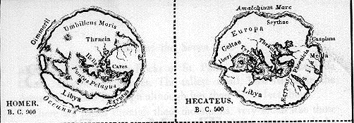 Ancient Greek world map