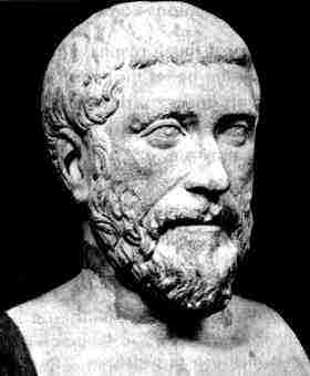 Pythagoras bust