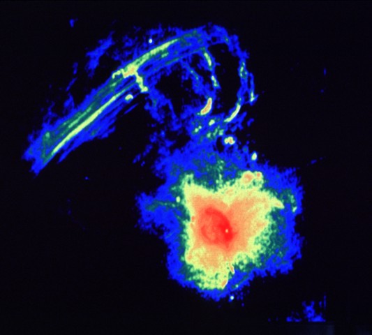 radio image of Sagittarius A