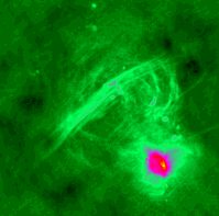 radio image of Sagittarius A