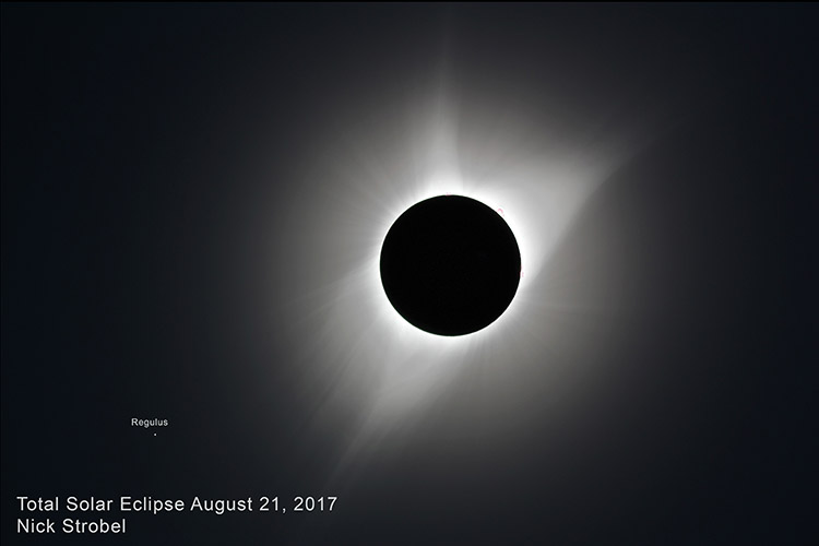 total solar eclipse of August 21, 2017
