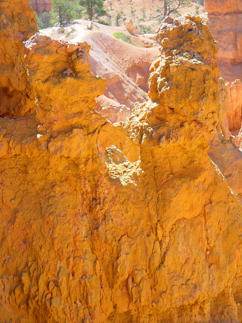 Forming hoodoos