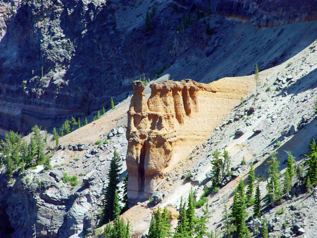 Pumice Castle Crater Lake