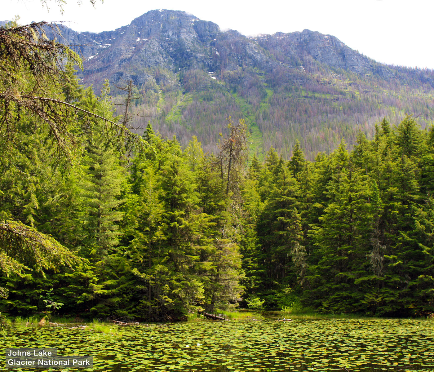 Johns Lake at Glacier National Park