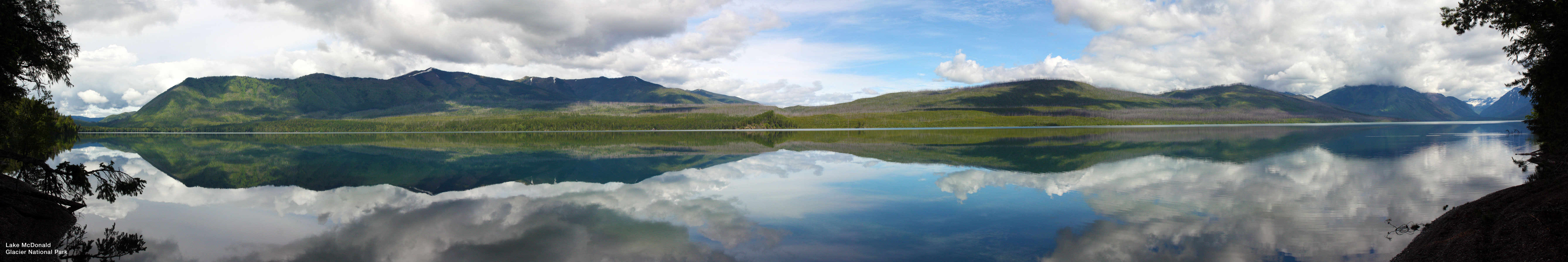 McDonald Lake at Glacier National Park