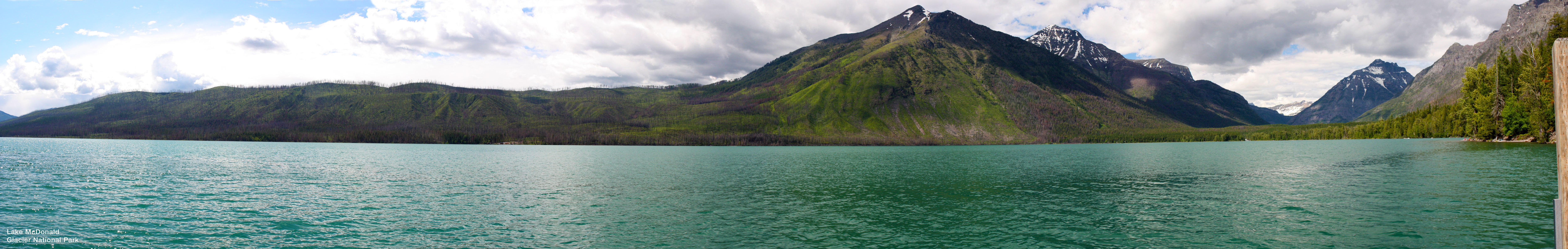 McDonald Lake at Glacier National Park