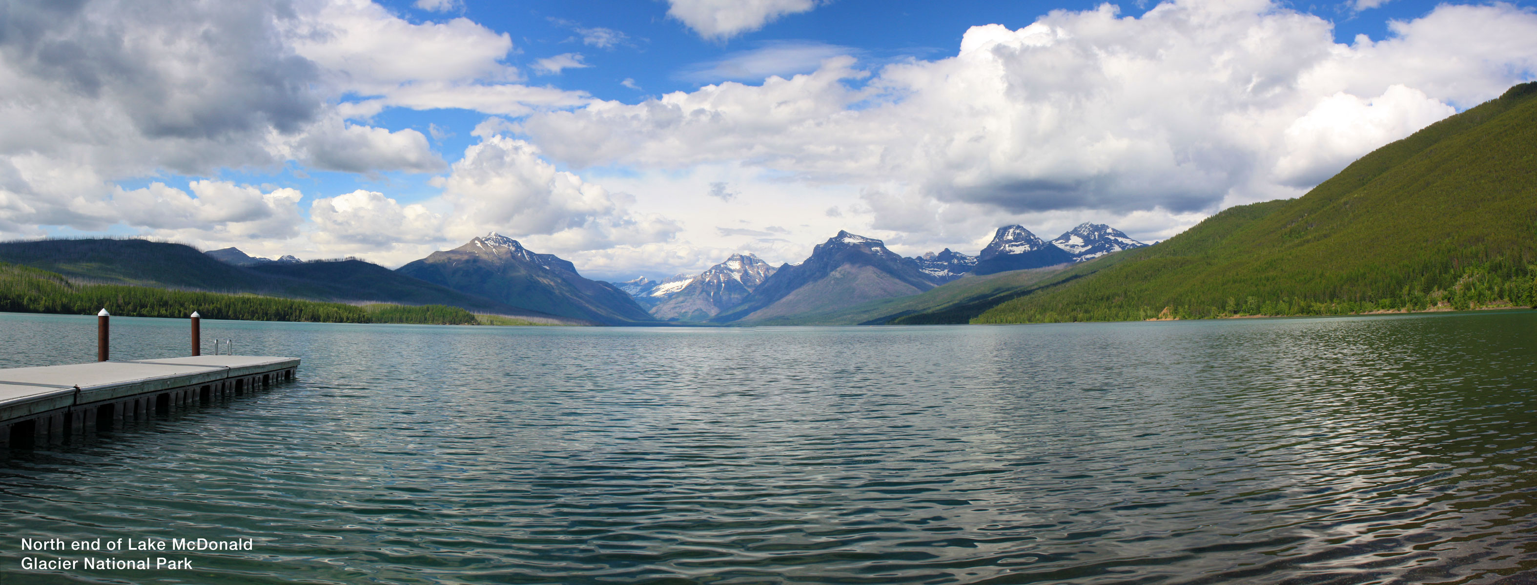 McDonald Lake at Glacier National Park