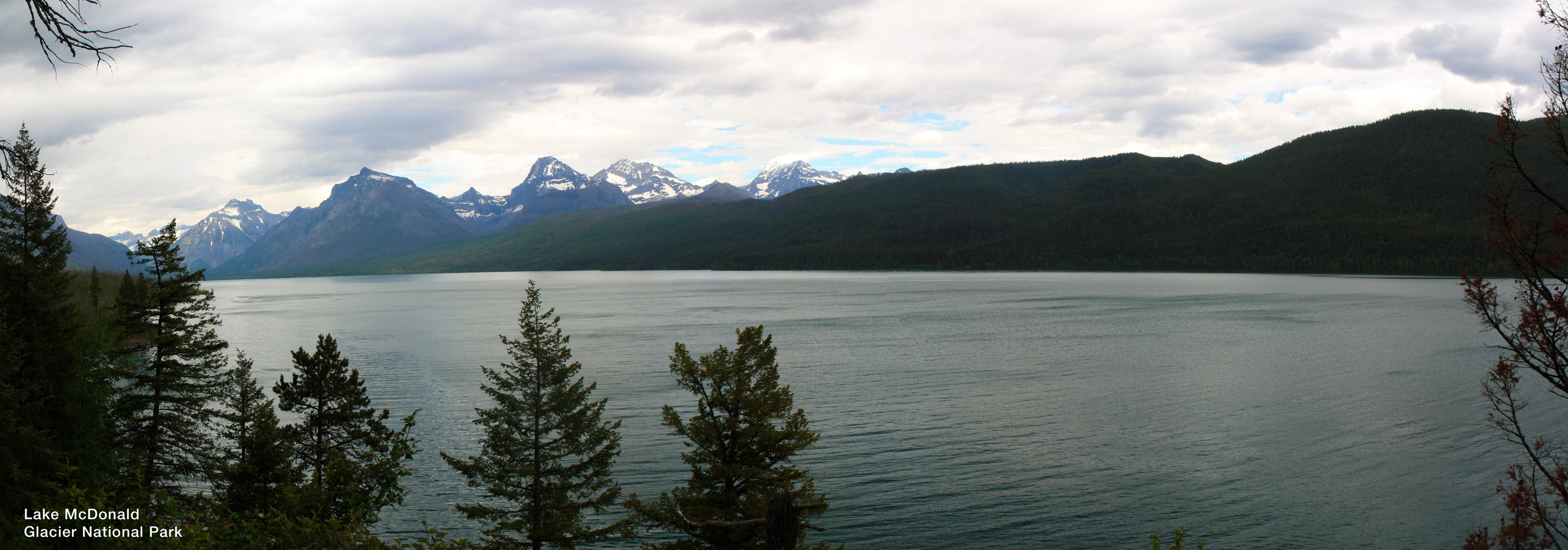 McDonald Lake at Glacier National Park