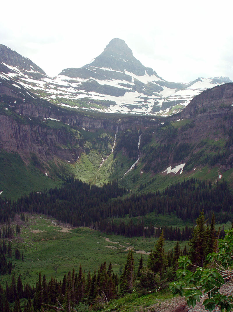 Spring runoff Glacier National Park