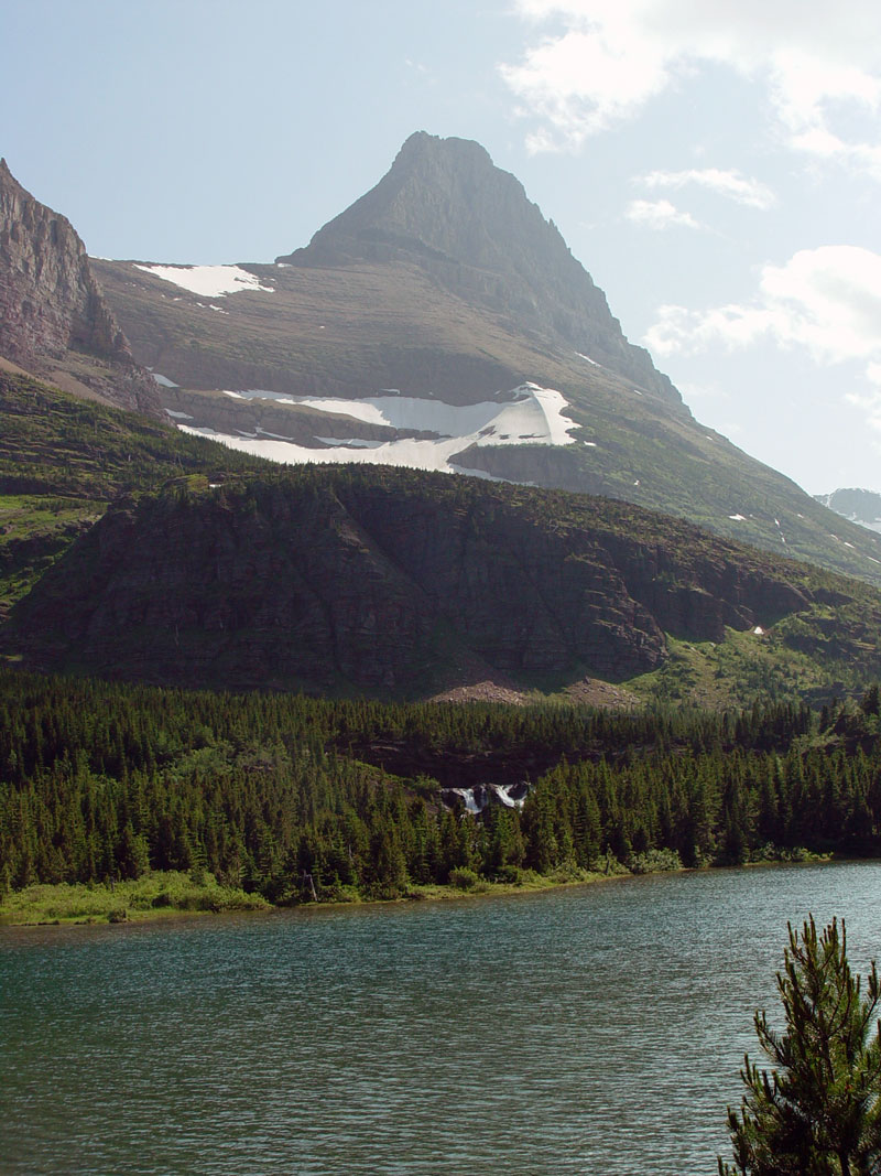 Redrock Falls Glacier National Park