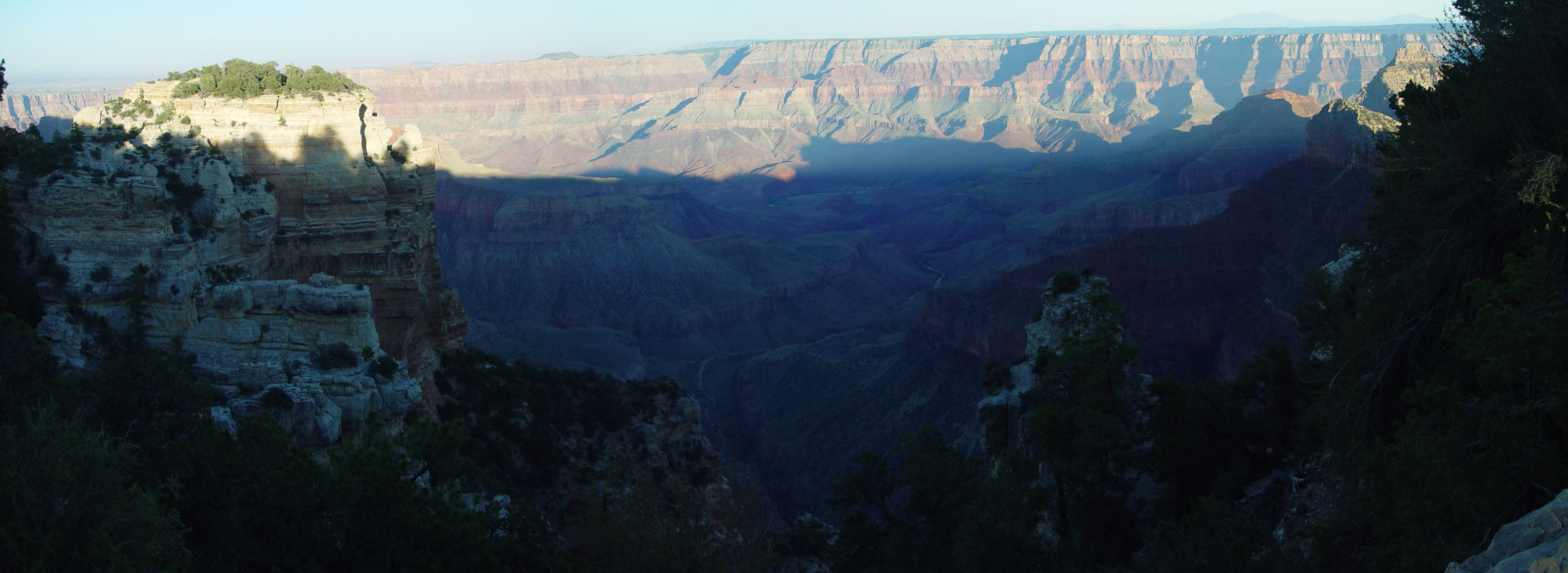 Walhalla Overlook Point Grand Canyon north rim