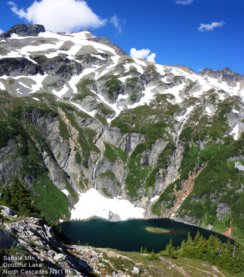 Sehale Mtn and Doubtful Lake