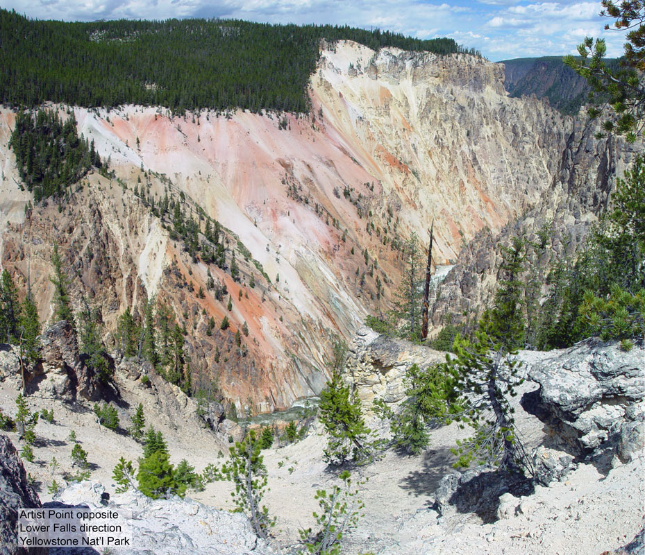 Artist Point Yellowstone