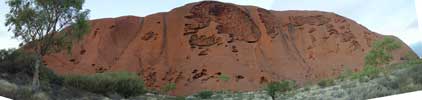 Uluru before sunrise