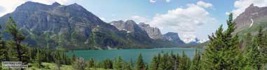 Saint Mary Lake Glacier Nat'l Park