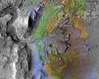 Jezero Crater delta