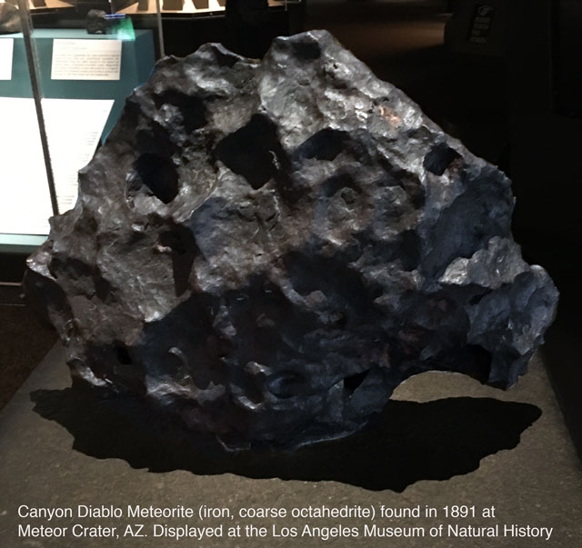 Canyon Diablo iron meteorite