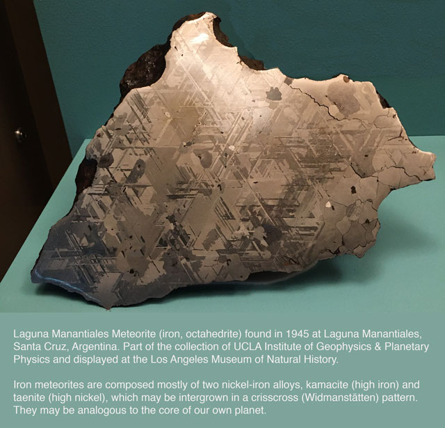 Laguna Manatiales iron meteorite